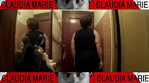 gets horny, sucks dick at home entrance