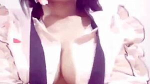 Morena Shows Off Big Ass And Tits.