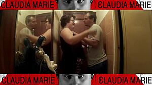 gets horny, sucks dick at home entrance