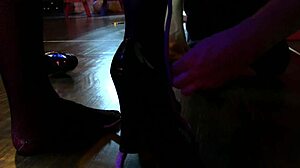 Inked Babe Nyx Tied Up Topless