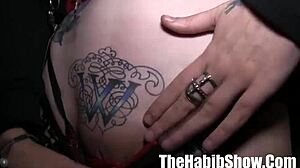 White sub teased by dominican monster cock fuckdown