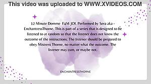 Femdom Joi-Cei 3of12: Feel My Control as I Guide Your Release