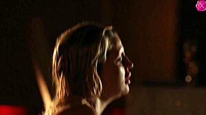 this blonde girl is fucking two older guys. it's horny and casual in the bedroom.