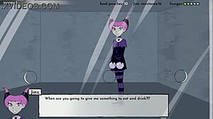 Teen Titans Hentai: Part 12 - Cumming on Blackfire in Animated Action.