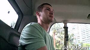 Gay guys giving oral service in porn