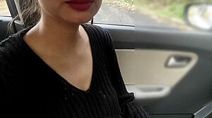 Desisaarabhabhi - Risky Outdoor Quickie with Ex-BF in Car