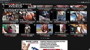 Raw kriss hotwife in daring transparent outfit flashing big tits at gym