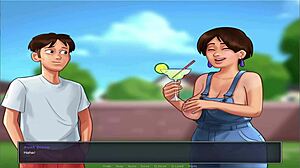 Busty Anime Girl In Summer Time Saga Unc Part 7 Gets Big Tits Action