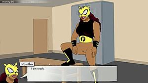 Teen Titans Hentai: Part 12 - Cumming on Blackfire in Animated Action.