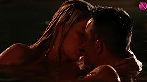 this blonde girl is fucking two older guys. it's horny and casual in the bedroom.