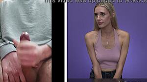 Emily Jade califica mi corrida— ¿cómo reacciona?