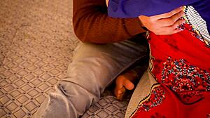 indian housewife creampied in romantic bed sex