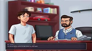 Busty Anime Girl In Summer Time Saga Unc Part 7 Gets Big Tits Action