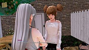 Harem Hotel 408: Curvy 3D Babes in Action!