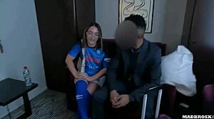 damn, italian fan cheats and gets ass pounded! 😱