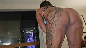 Danaxmuscles nails an epic deepthroat! Full vid on Xvideos Red! 😍