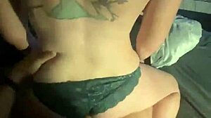 Damn! Pale Babysitter’s Tight Pussy Rode Hard in Reverse Cowgirl!