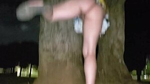 Fucking Pussy Outdoors In Public Park!