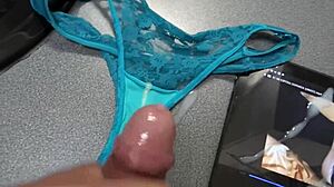 Cum All Over My Stepmom's Used Panties!