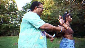 check out this music video with tattooed ebony babe