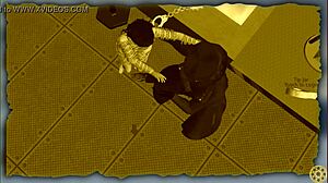 Bound Woman Dances Seductively in Restrictive Bondage Gear