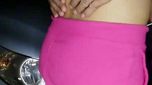 Amanda Got Horny And Gave Her Pussy In The Garage