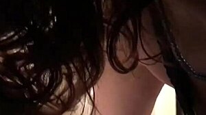 The mature slut expertly sucks his throbbing cock deep