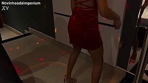 After the party, my girl hooked up raw