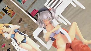 check out this love me if you can mmd r18 featuring prinz eugen and kashima