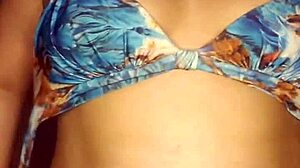 Hot girl teases to naked climax