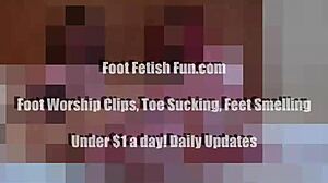 Want to fuck these four girls' feet?