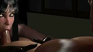 夜里被魅魔突袭，3D无码动漫超刺激！