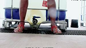 Staci Onit Wears Pink Panties In Wet Scene