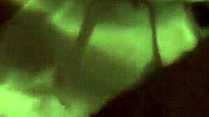 The mature slut expertly sucks his throbbing cock deep