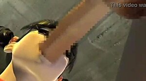 Young Cute Student With Big Tits Gets Fucked On The Car