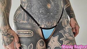 Melody Radford Teases in Sheer Micro Bikini Try-On Haul