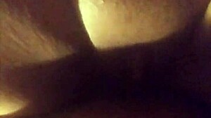 Black ebony fat amateurs pound pussy close-up