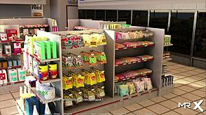 Wanna ride with beach cowgirl in 3D action?