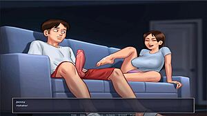 Summer time saga unc part 16 - dating game fun