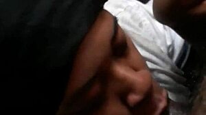 I convinced his wife sonya to suck my cock in cheating scenario