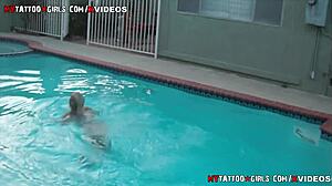 Blackwidow Xxx Pool Time Turns Me On So Much Right Now