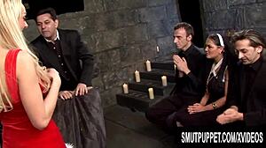 i can’t believe this group fuck turned into an orgy with four sluts in uniform