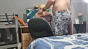 psssygalore69 gets drilled while gaming on sims