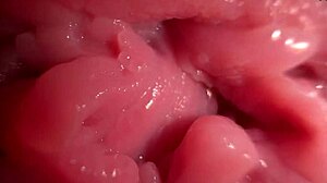 damn, this close-up teen pussy orgasm is real