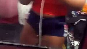 morena shaking her big ass in dance