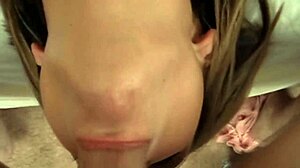 Girl on Girl and Lucky Guy Oral Sex!