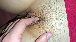 horny housewife devours stranger’s cock, gets creamy pussy, and savors her own cum.