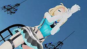 Mirai Akari Tokino Sora Brain Fluid Explosion Girl Mmd