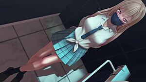 kitagawa visits the toilet in anime