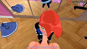 Gwen Tennyson bangs in mirror POV preview! 🪞